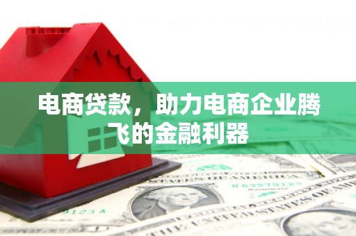 港北电商贷款，助力电商企业腾飞的金融利器