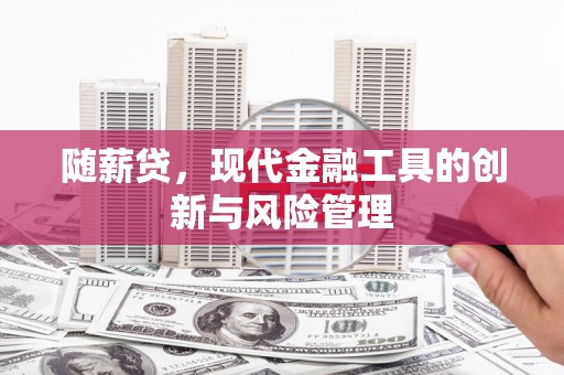 港北随薪贷，现代金融工具的创新与风险管理