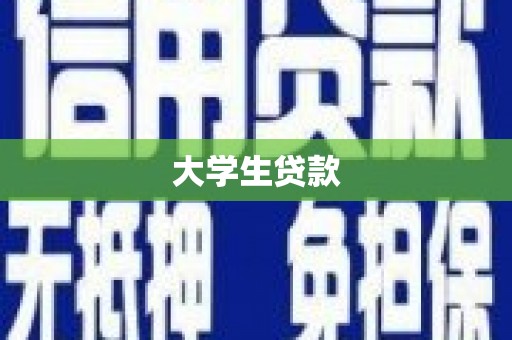 港北大学生贷款