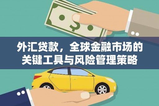 港北外汇贷款，全球金融市场的关键工具与风险管理策略