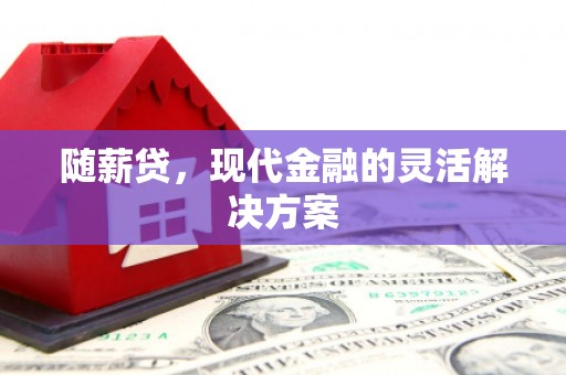 港北随薪贷，现代金融的灵活解决方案