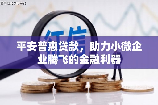 港北平安普惠贷款，助力小微企业腾飞的金融利器