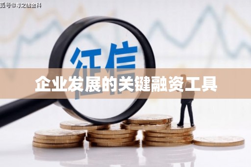 港北企业发展的关键融资工具
