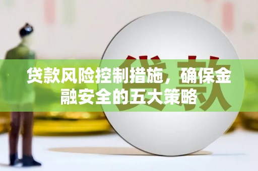 港北贷款风险控制措施，确保金融安全的五大策略
