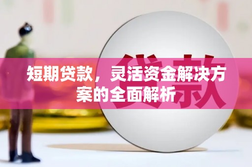 港北短期贷款，灵活资金解决方案的全面解析