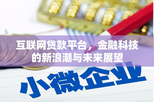 港北互联网贷款平台，金融科技的新浪潮与未来展望