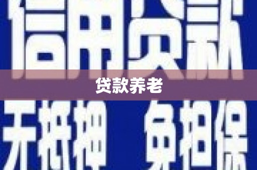 港北贷款养老